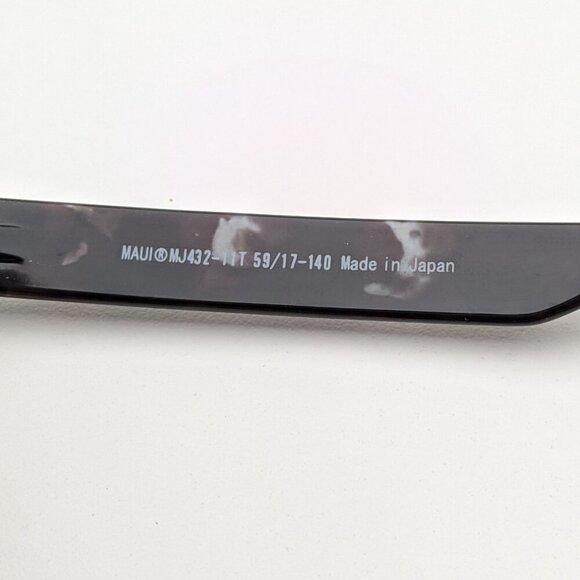 🕶️Maui Jim MJ432-11T RED SANDS Polarized Sunglasses 59/17/140 / ALC119🕶️ - Picture 6 of 11